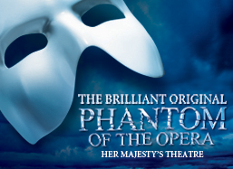 The Phantom of the Opera at Her Majestys Theatre